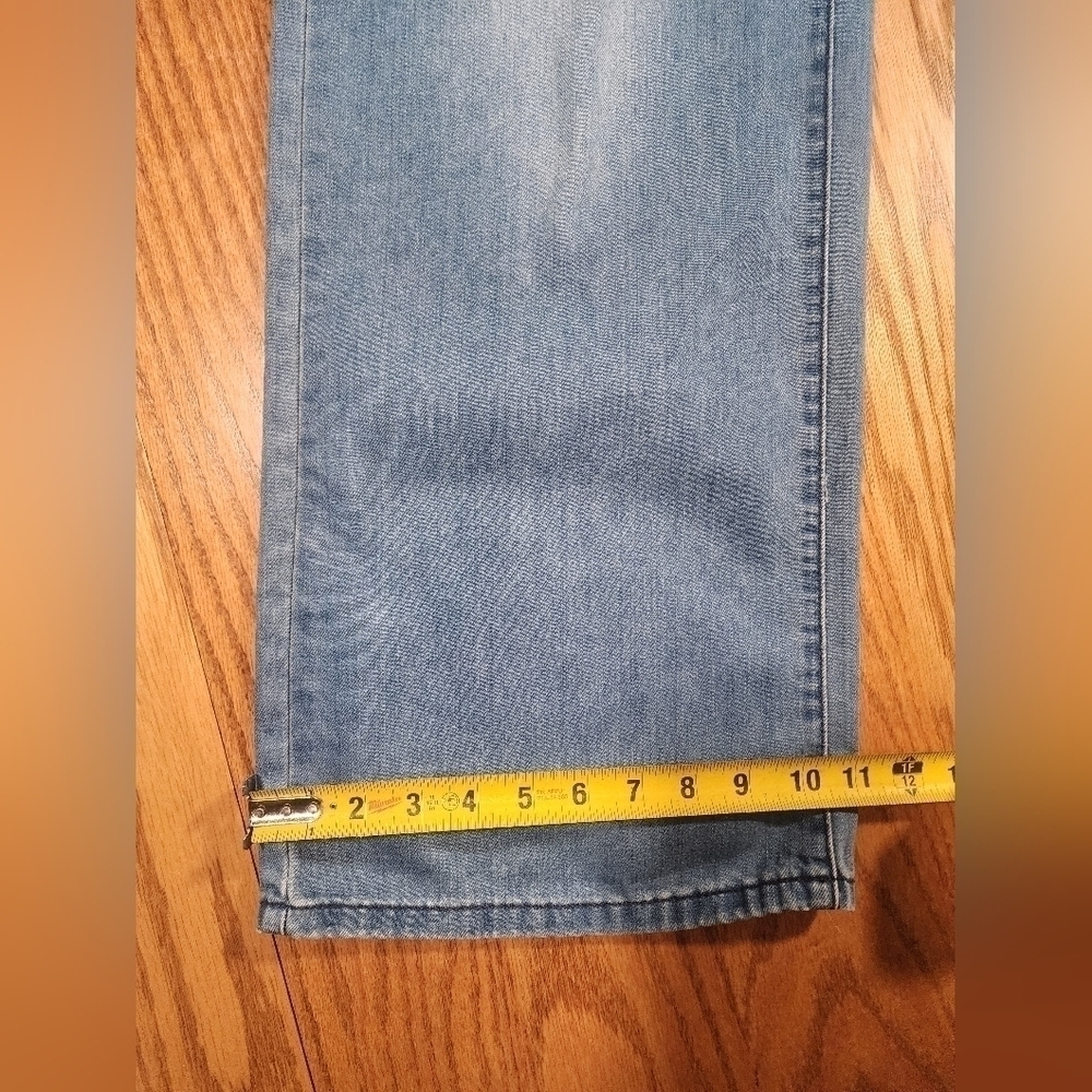 SO Goods for Life Jeans Size 11/30W Super High Rise Straight Wide Leg Di… - Picture 13 of 16